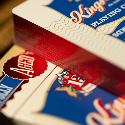 Gilded No.13 Table Players Vol.43 Playing Cards by Kings Wild Project