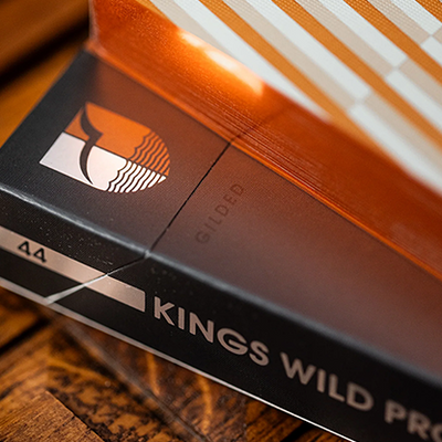 Gilded No.13 Table Players Vol.44 Playing Cards by Kings Wild Project
