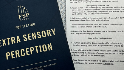 ESP Testing Cards by Dead Rebel Magic