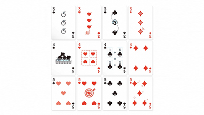 GUAN DAM -Warriors of the Three Kingdoms (Black) Playing Cards by YOKAGAME