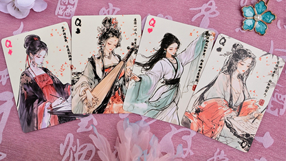 Four Beauties (XiShi) Playing Cards