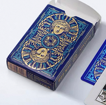 Sun God Greek Mythology Themed Blue Edition Playing Cards