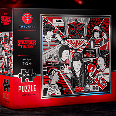 Stranger Things Jigsaw Puzzle by theory11