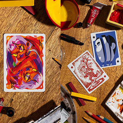 Bicycle Sari Sari (Code Red Edition) Playing Cards