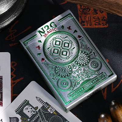 COIPIX (Green) Playing Cards by N2G