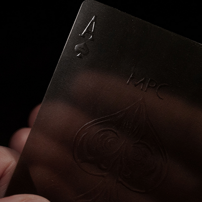 Aqua Black Invisible Playing Cards by MPC