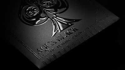 Aqua Black Invisible Playing Cards by MPC