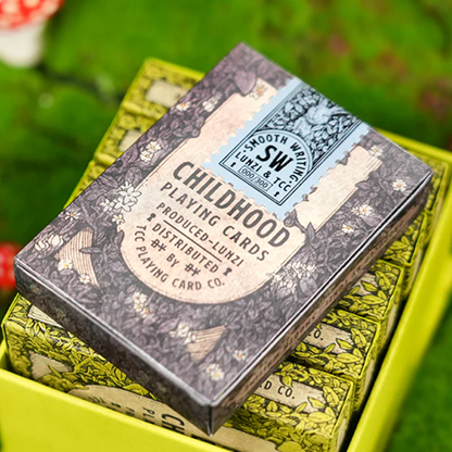 Childhood Playing Cards (Half Brick Standard  + Gilded ) by TCC & Lunzi