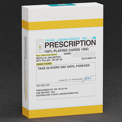 PRESCRIPTION Playing Cards