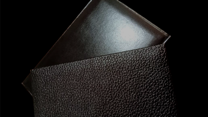 Mini Bombshell Wallet (Black Smooth) by CAHYO