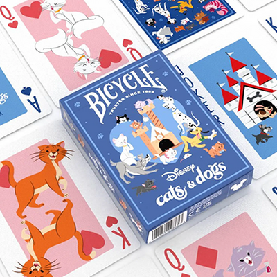 Bicycle Disney Cats and Dogs Playing Cards by US Playing Card