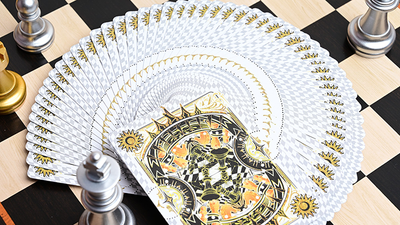 CHESS White Playing Cards by Hidden Light