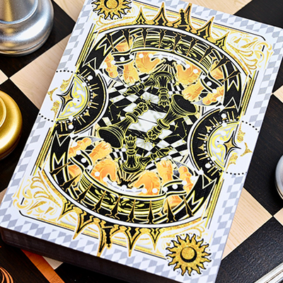 CHESS White Playing Cards by Hidden Light