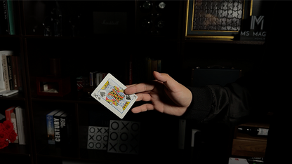 Ball on Card (Red) by Bond Lee & MS Magic