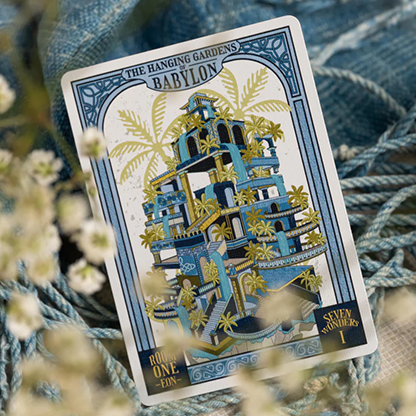 The Hanging Gardens of Babylon (Standard) Playing Cards by Room One EON