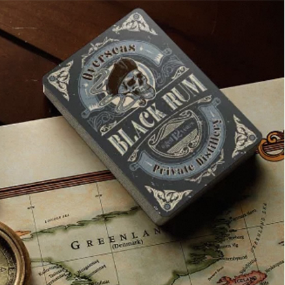 Black Rum Playing Cards