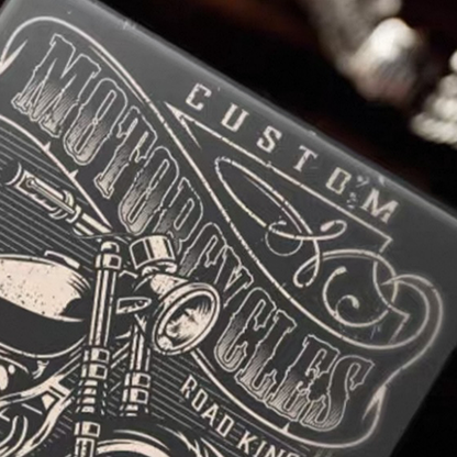 Custom Motorcycles Playing Cards