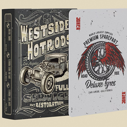 Westside Hotrods Playing Cards