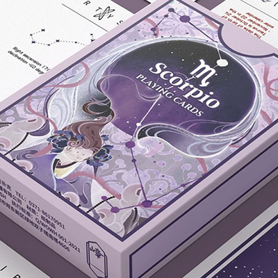Scorpio Playing Cards by WohStudio