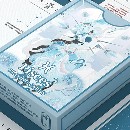 Pisces Playing Cards by WohStudio