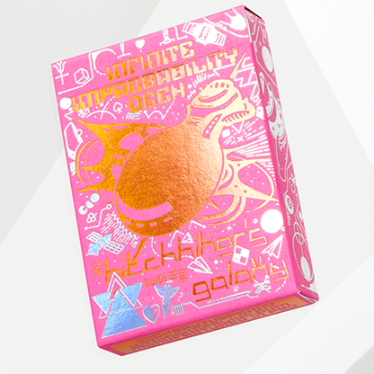 The Hitchhiker's Guide to The Galaxy- The Infinite Improbability Deck (Pink Petuna)