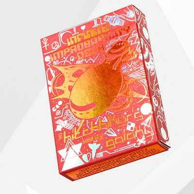 The Hitchhiker's Guide to The Galaxy- The Infinite Improbability Deck (Orange/RED 42)