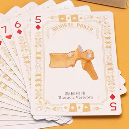 Medical Poker (White) Playing Cards