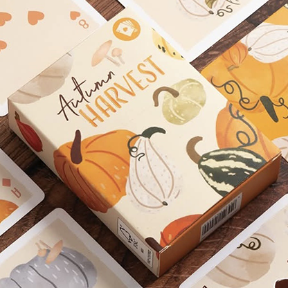 Autumn Harvest Playing Cards by Puckator UK