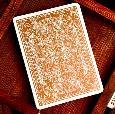 Sanctuary (Gold) Playing Cards
