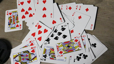 Mini Bicycle Cards (Green)