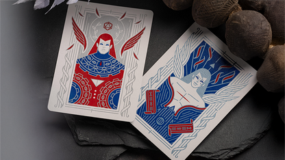 Celestial Noesis Playing Cards by Giovanni Meroni(Blue)
