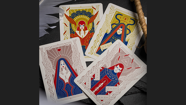 Celestial Valor Playing Cards