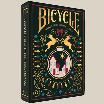 Bicycle Home for the Holidays Playing Cards by US Playing Cards