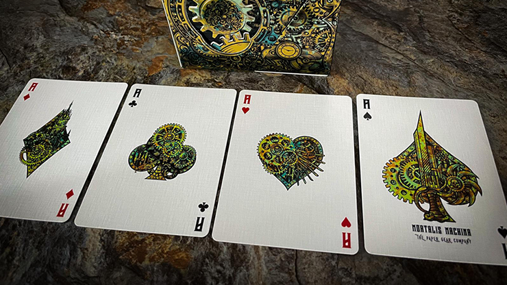 Mortalis Machina Cobalt Edition Playing Cards