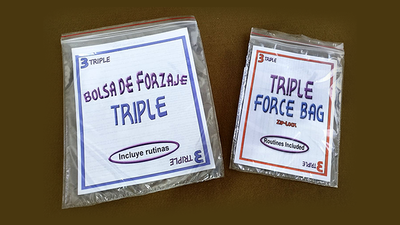 Triple Force Zip Lock Bag (Small, 6.5 x 9.5")