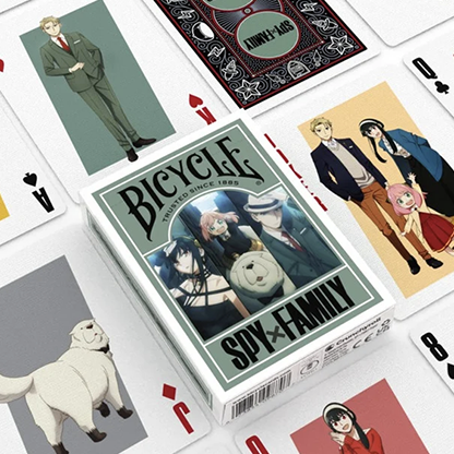Bicycle Spy Family Playing Cards by US Playing Card