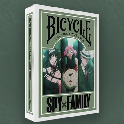 Bicycle Spy Family Playing Cards by US Playing Card