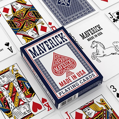 Maverick Made in the USA (Blue) Playing Cards