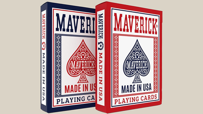 Maverick Made in the USA (Blue) Playing Cards