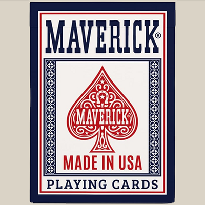Maverick Made in the USA (Blue) Playing Cards