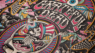 Grateful Dead Jigsaw Puzzle by theory11