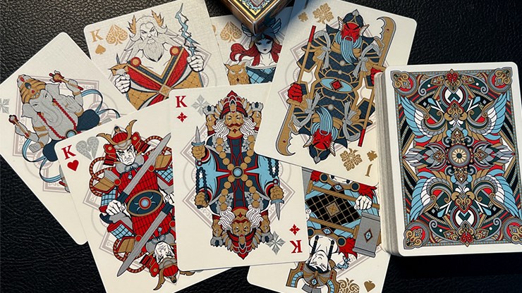 Sacred Legends: Seishin no Densetsu (Gold Edition) Playing Cards  by HypieLab