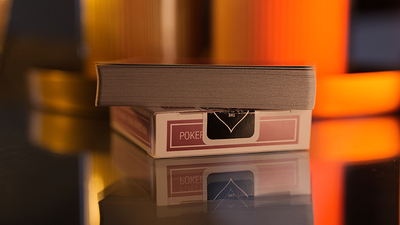 Bicycle Metallic Ruby Playing Cards