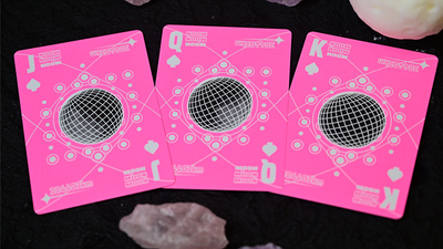 Moon (Pink) Playing Cards