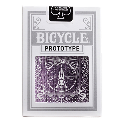 Bicycle Prototype (Purple MetalLuxe) Playing Cards by USPCC