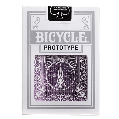Bicycle Prototype (Purple MetalLuxe) Playing Cards by USPCC