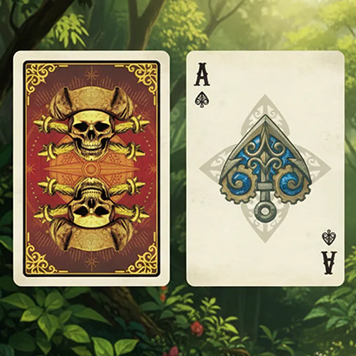 Skeleton Pirates Playing Cards