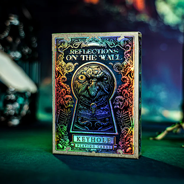 Keyhole Reflections on the Wall Playing Cards by Fashion TCC