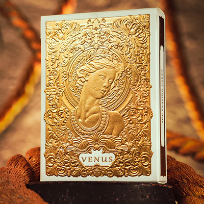 Venus Platinum ( White) Playing Cards by TCC Fashion