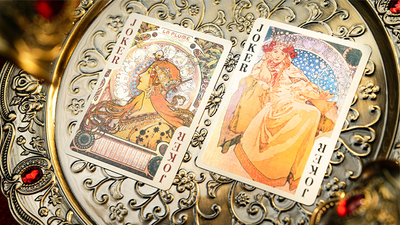 Mucha Standard Playing Cards by 52 MUSÉE